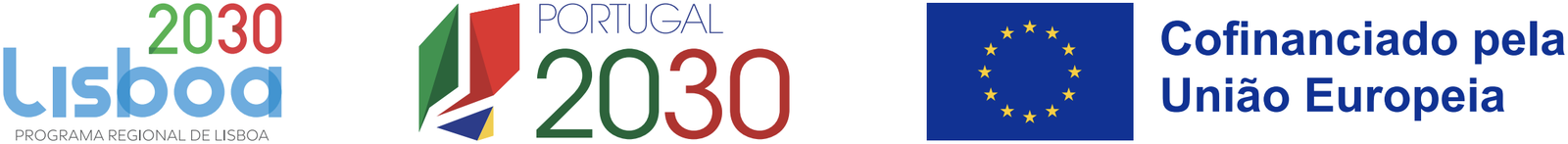 Lisboa 2030 – Programa Regional de Lisboa / Portugal 2030 / Cofinanciado pela União Europeia